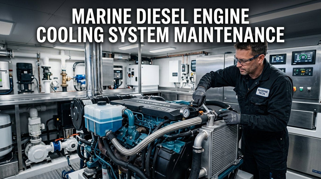Marine Diesel Cooling System Care for Great Lake Boaters